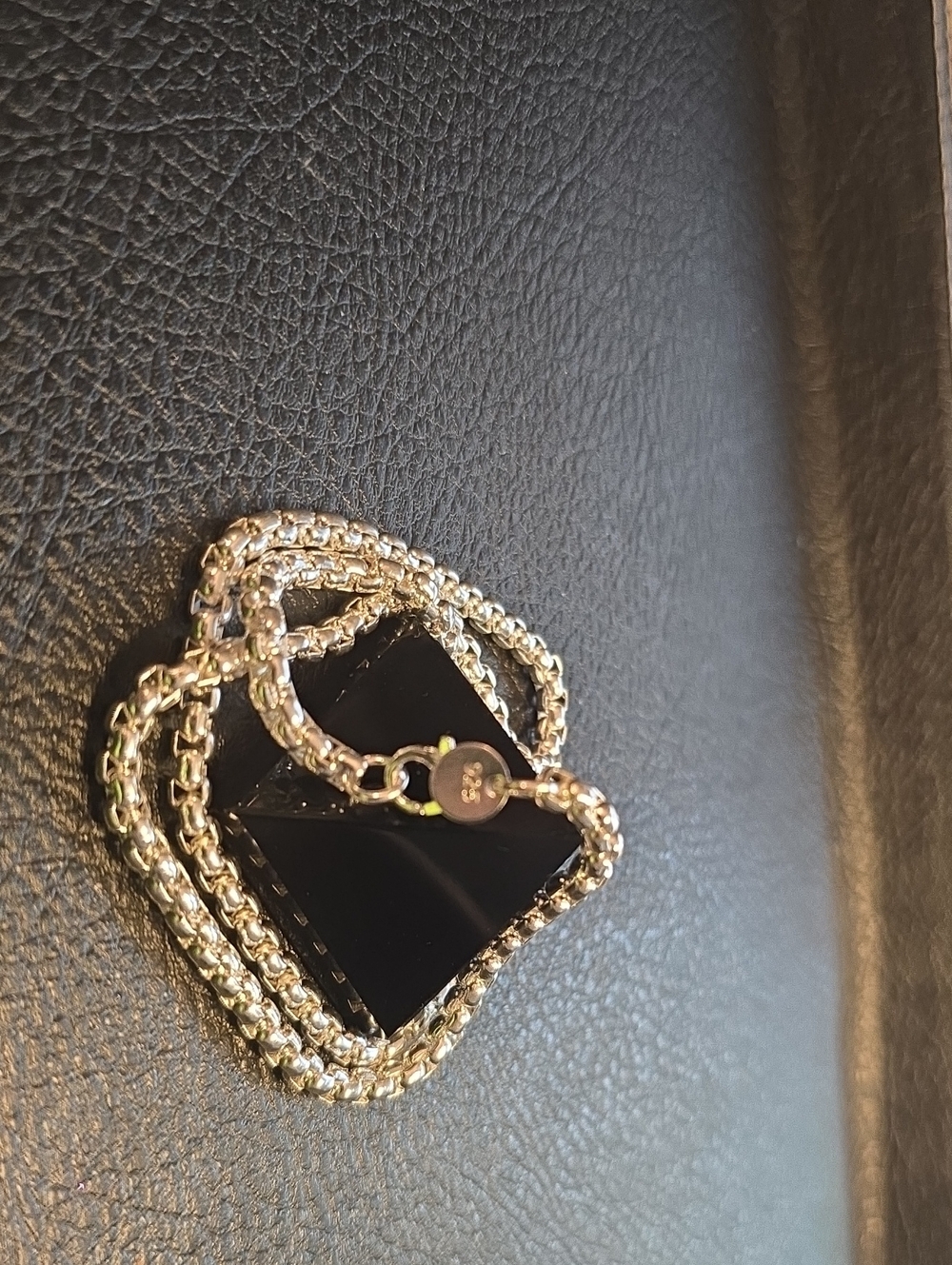 Japanese 925 Sterling Silver Box Rope Chain Necklace, 18", 3mm, 22.6g, New